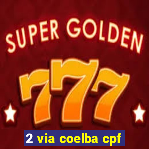 2 via coelba cpf